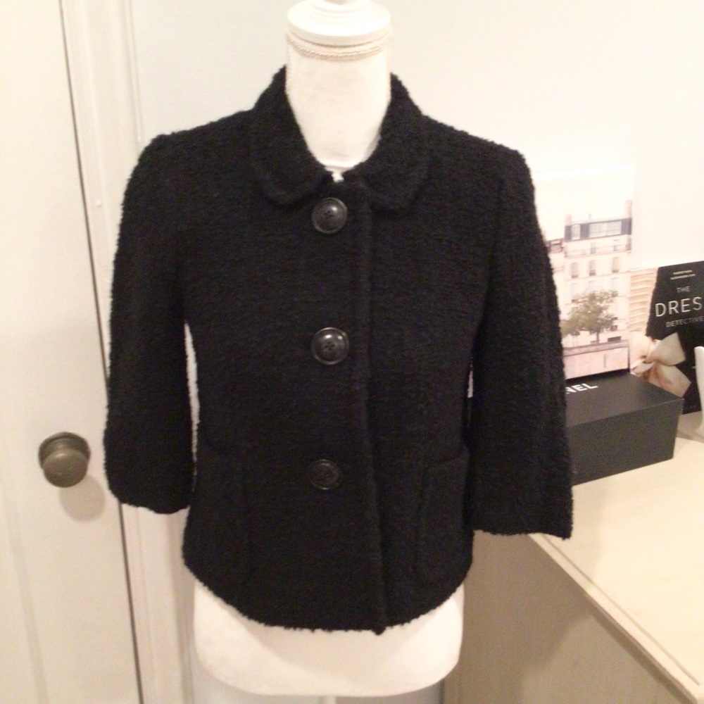 J.Crew Jacket in black - size 2